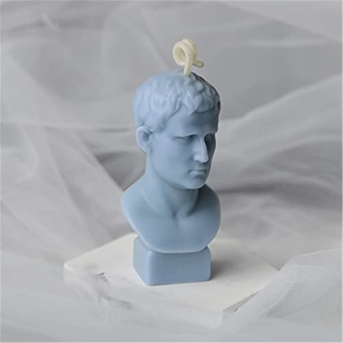 3D Candle Mold  Candle Molds for Gypsum Portrait Moulds for Making DIY Soap,Scented Candle, Chocolate,Aromatherapy Plaster or Epoxy Resin Making Silicone Moulds