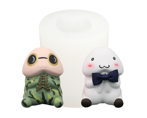 Epoxy Resin Molds Soap Mold 3D Silicone Cute Mold Cartoons Aroma Plaster Mold DIY Candle Mold Silicone , Soap, Cake，Candy, Clay Craft