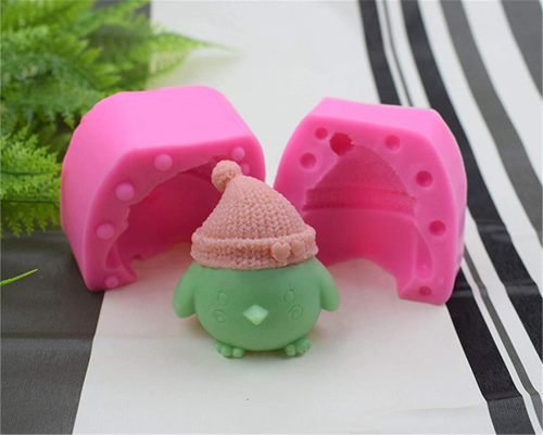 3D Chicken Craft Animal Silicone Candle Molds Soap Mold Handmade Wax Resin Moulds