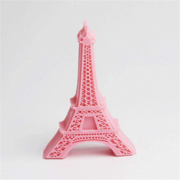 Paris Eiffel Tower Silicone Mold, 3D Chocolate Fondant Mold for DIY Cake Decorating, Mini Soap Resin Polymer Clay Mould