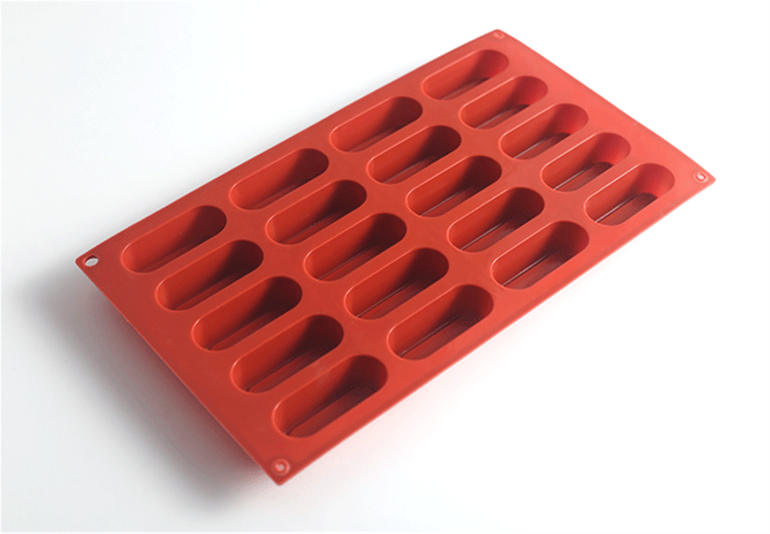 20-Cavity Silicone Mold,  Baking Mold for Making Chocolate, Cake,   Jelly,  Mousse，ice block(Random color)