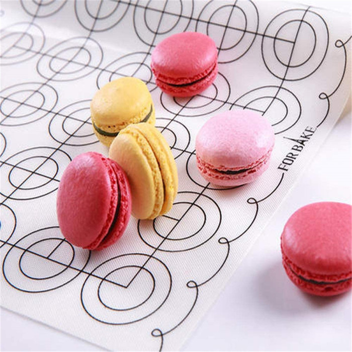 6-Cavity 3D Macaroon/Macaron Hamburger Silicone Mold for Fondant, Cake/Cupcake Decorating, Baking, Gum Paste, Chocolate, Candy, Polymer clay, Mini Soap, Bath Bomb