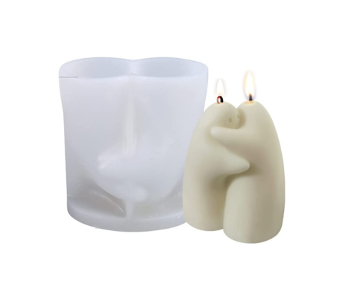Candle Molds Silicone- Art Body, 3D Candle Molds for Candle Making, DIY Soap,Candle, Chocolate, Plaster Or Epoxy Resin