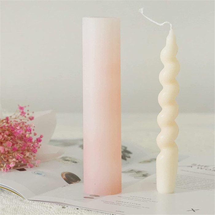 Spiral Taper Candle Mold, Taper Mold DIY, Silicone Candle Mold, Candle Mold for Candle Making, Candle Mold Twist, Silicone Mold for Candle, Twisted Candlestick Mold
