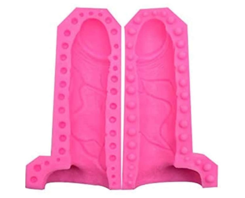 Penis Cake Mold, Silicone Mousse Chocolate Fondant Mold,Ice Cube Mould Birthday Single Party Funny Baking Tool