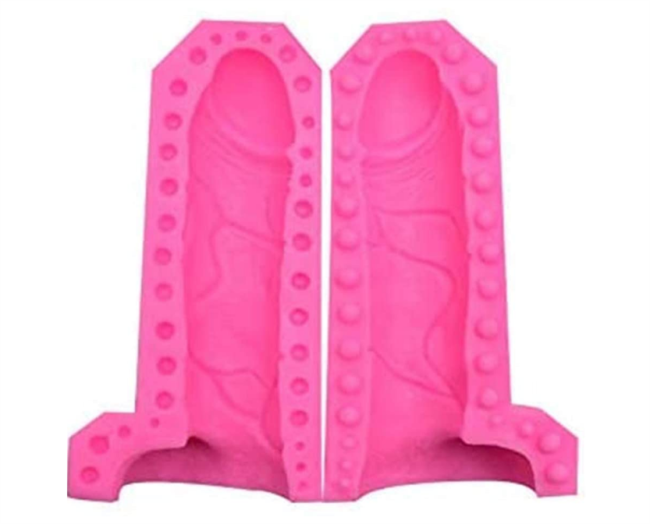 Penis Cake Mold, Silicone Mousse Chocolate Fondant Mold,Ice Cube Mould Birthday Single Party Funny Baking Tool