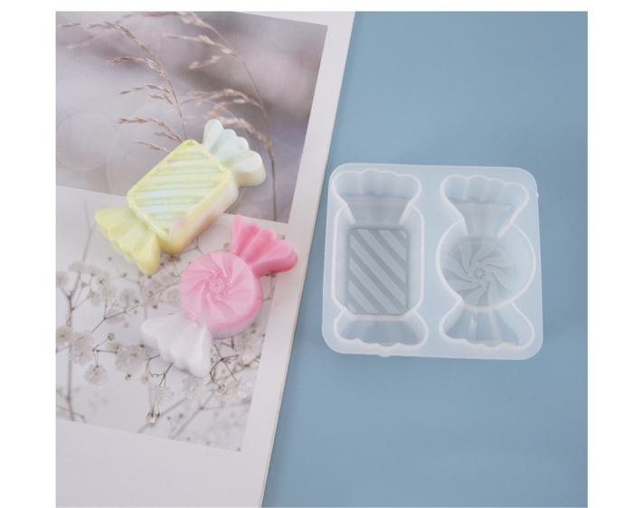 Candy Shaped Silicone Molds, Candy Resin Casting Trinkets, Used for DIY Jewelry, Pendants, Keychains, Making Candy Chocolate Cake Decorations