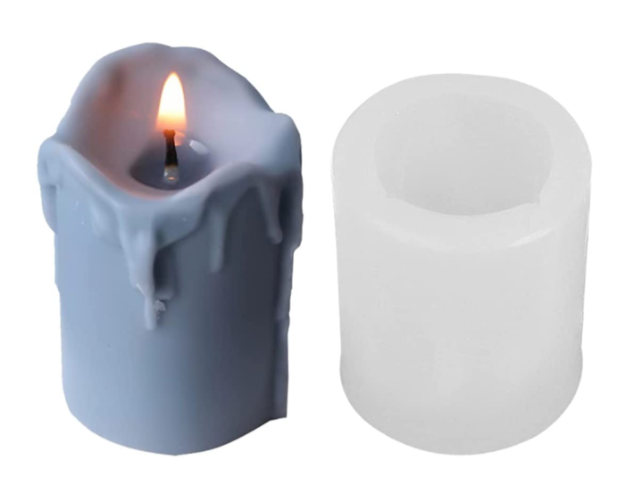 New Designed Tearful Shaped Silicone Mold for DIY Making Candle, Handmade Soap and Crafts, Reusable Epoxy Resin Candle Silicone Mold for DIY Homemade Family Crafts Decoration