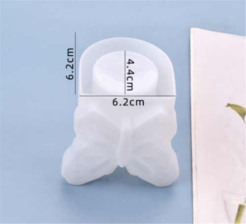 Butterfly Shape Box Resin Mould Jewelry Box Mould Epoxy Storage Box Mould Epoxy Casting Resin Mould for Pen Candle Soap Holder Flower Pot Crafts DIY Home Decor Supplies
