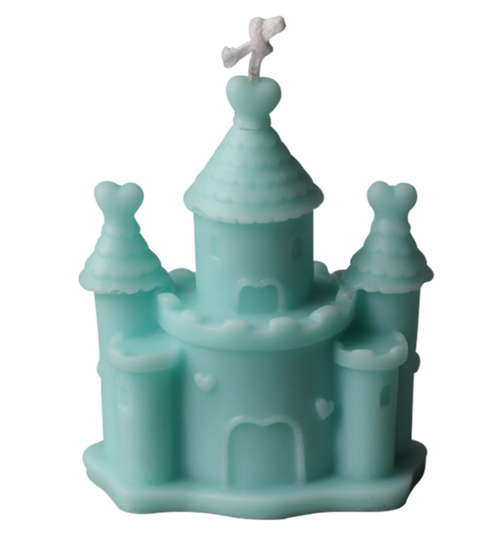3D Castle Silicone Resin Epoxy Mold Handmade Craft Soap Aromatherapy Plaster Candle Mold Decorating Tools