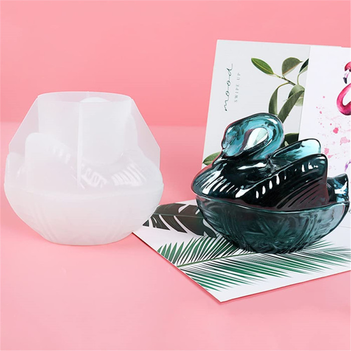 Jewelry Resin Box Mold with Lid Silicone Storage Box Mould for Making DIY Crafts Jewelry Container Home Decor