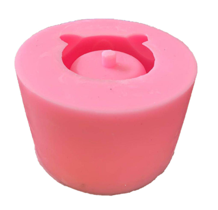 Silicone Flower Pot Mold, Smiley Succulent Planter Mold, Concrete Cement Clay Mould Candle Holder Mold