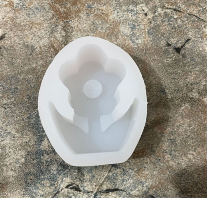 3D Flowers Shaped Silicone Candle Mold, Fondant Molds for DIY Homemade Beeswax Candles Soap Mold Wax Melt Epoxy Resin Moulds Candle Making Mold Lotion Bar, Bath Bomb, Art Craft Gift