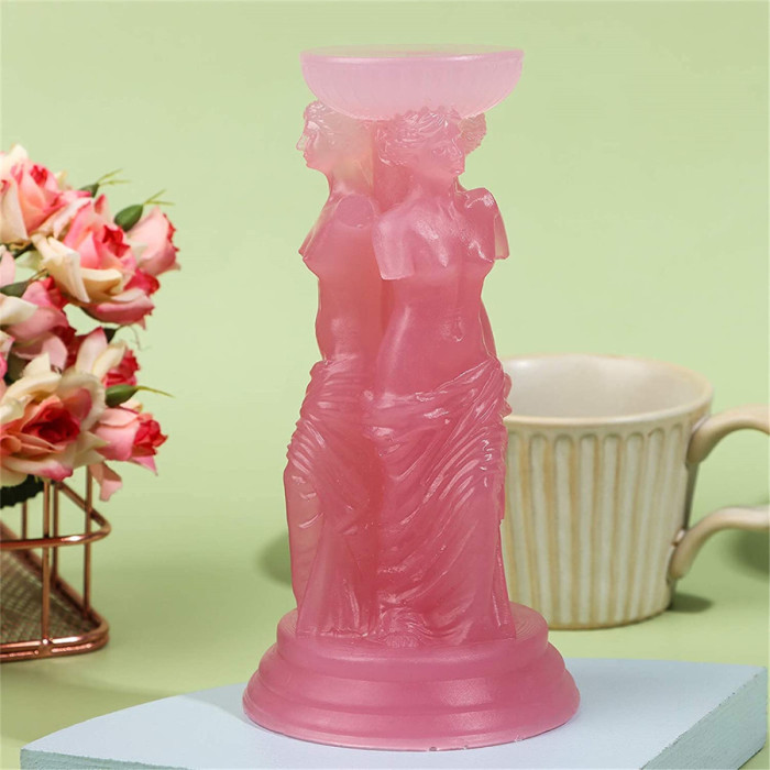 3D Venus Goddess Candle Mold Resin Silicone Body Molds,Female Model DIY Craft Making Soap Chocolate Cake Decorating