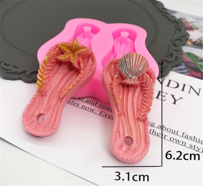 Mini Shoe Shape Silicone Molds for DIY Cake Fondant Biscuit Cookies Soap Sugar Pudding Chocolate Hard Candies Dessert Candle Decor