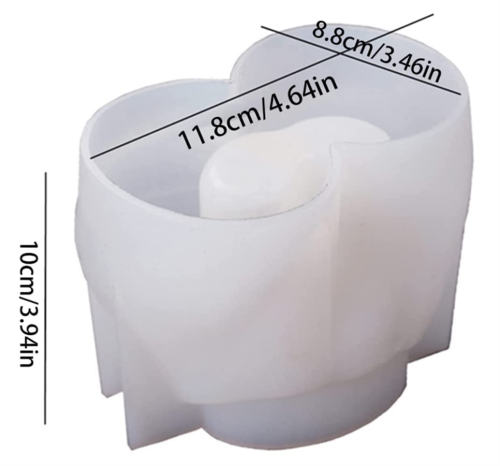 3D Body Resin Plant Pot Molds Human Body Flower Pot Silicone Mold Pen Holder Mould DIY Craft Jewelry Making Tray Home Ornaments Decoration