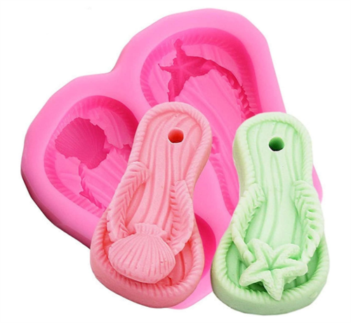Mini Shoe Shape Silicone Molds for DIY Cake Fondant Biscuit Cookies Soap Sugar Pudding Chocolate Hard Candies Dessert Candle Decor