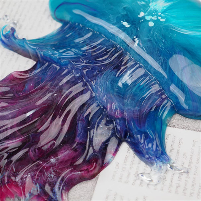 Jellyfish Epoxy Resin Molds DIY Crystal Silicone Pendant Marine Biological Ornament Resin Mould Handicraft Production Living Room Office Bedroom Decorations