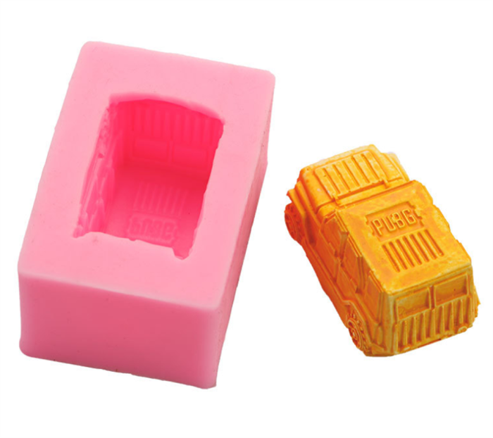 Car Silicone Molds for Cake Decorating Candle Mading Mold Chocolate Fondant Children Toy Mould Resin Polymer Clay Tool