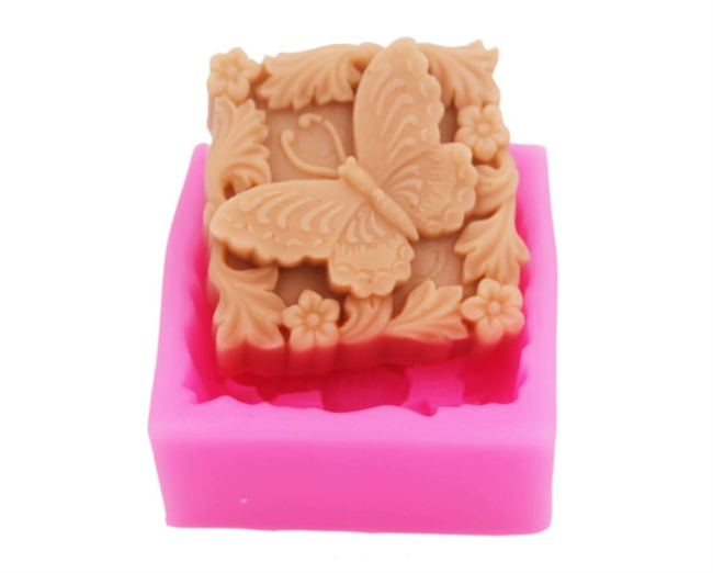 Pastorale Butterfly Animal Silicone Mold Craft Art Silicone Soap Mold Craft Molds DIY Handmade Soap Molds