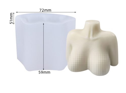 Body Art Silicone Mold, Body Resin Silicone Mold, Silicone Human Body Figures Moulds, Body Stand Ornaments Resin Mold, DIY Body Shape Molds for Crafts