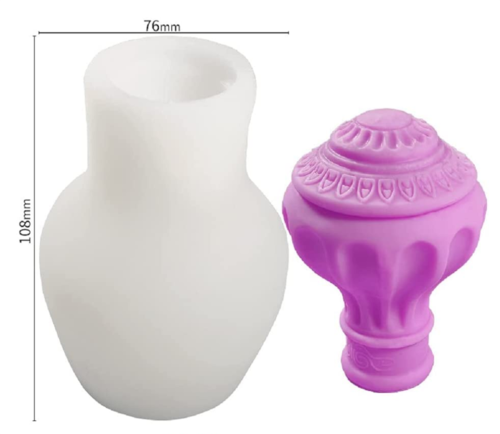 Pattern Crown Head Wand Candle Silicone Mold Wand Resin Mold soap Mold Cake Decoration Mold Chocolate Popsicle Mold