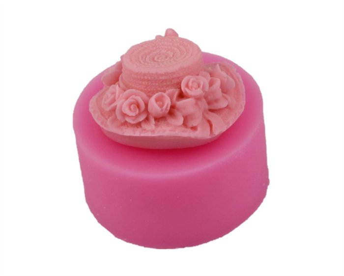 Straw Hat Silicone Soap Making Mould Soapcraft Mold DIY Handmade Mold