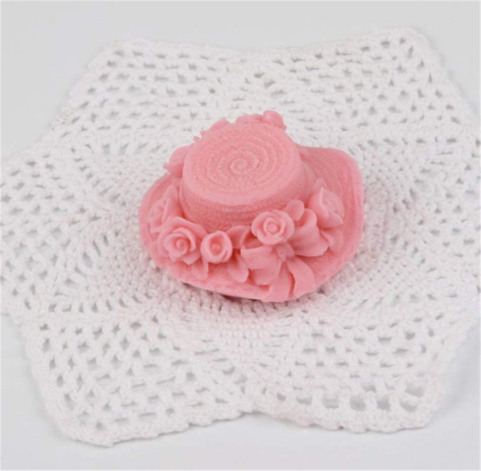 Straw Hat Silicone Soap Making Mould Soapcraft Mold DIY Handmade Mold
