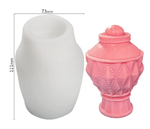 Small Round Crown Head Wand Candle Silicone Mold Wand Resin Mold soap Mold Cake Decoration Mold Chocolate Popsicle Mold