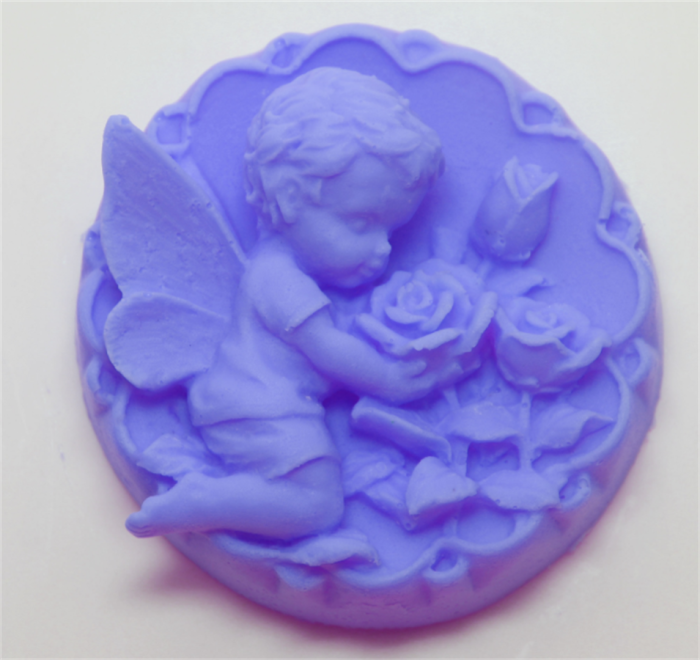 Rose Angel Silicone Mold Craft Art Silicone Soap Mold Craft Molds DIY Handmade Soap Molds