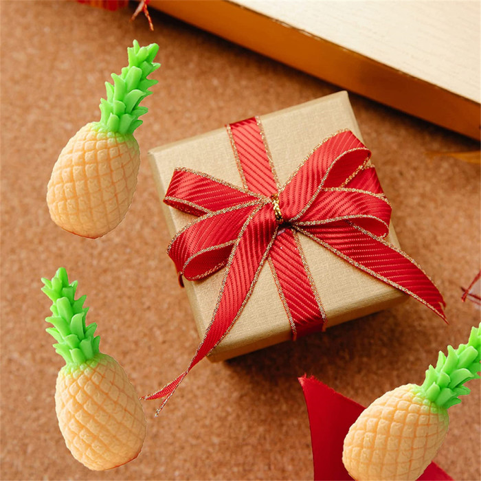 Pineapple Shape Silicone Mold, 3D Simulation Pineapple Candle Mold, Creative Pineapple-Shaped Aromatherapy Plaster Molds, Fruit Shape French Dessert Moulds, for Candles Soaps Cakes Decorating