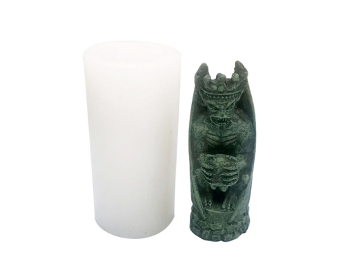 Western demons, demons, bats, monsters, silicone molds, Halloween handmade candles, incense expanding gypsum, aromatherapy resin decorations, cake decoration, etc