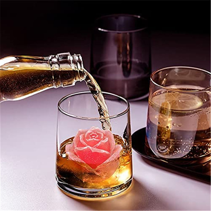 3D Rose Flower Silicone Molds Rose Shaped Candle Molds for DIY Handicrafts Making Cake Decoration Candle Crafts