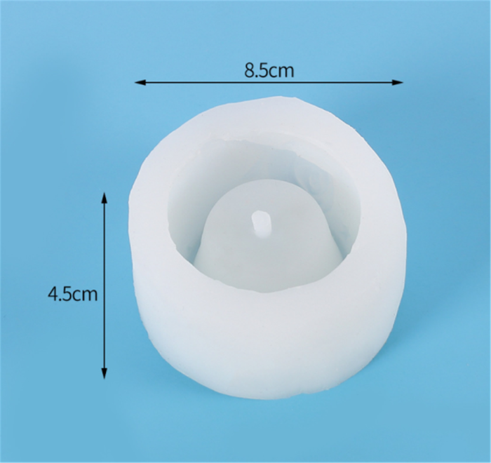 Flower Pot Concrete Cement Mold for Succulent Plants Rose Shape Plaster Storage Box Silicone Molds