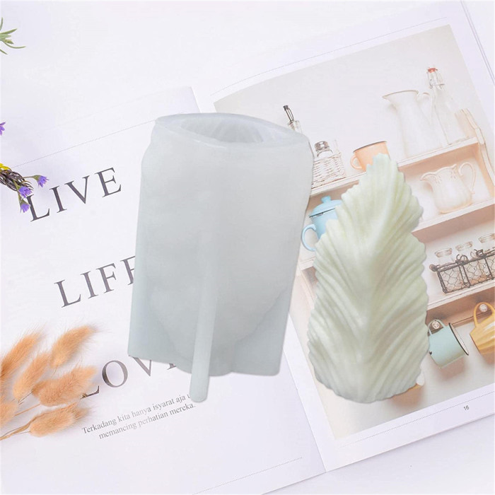Silicone 3D  Coral Shell, Handmade Coral Leaf Shell Mold, Candle Mould Soap Mould for DIY Candle Soap Making, Soap Moulds Silicone Shapes Unique