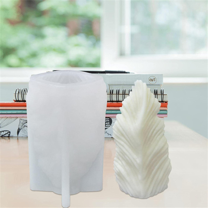 Silicone 3D  Coral Shell, Handmade Coral Leaf Shell Mold, Candle Mould Soap Mould for DIY Candle Soap Making, Soap Moulds Silicone Shapes Unique
