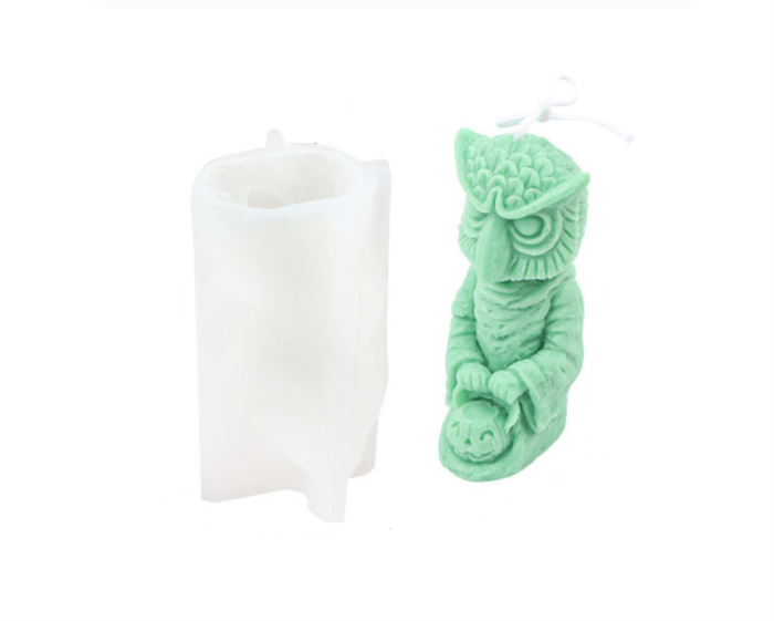 Candle Aromatherapy Soap Mould Ghost Festival Atmosphere Decoration Resin Model Epoxy Mold for Decorations