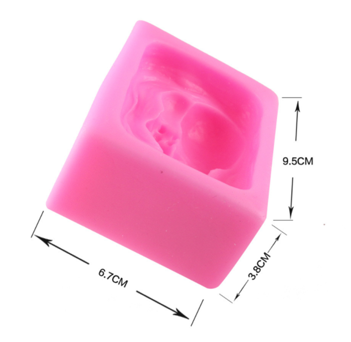 Hippo 3D hand soap mold liquid silica gel hand soap mold candle mold cake decoration tool