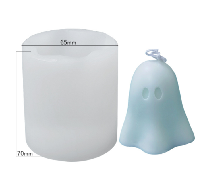 Halloween Ghost Mold for Candy Baking, Cake Decoration, Chocolate and Cupcake Clay,Halloween Thanksgiving Gift