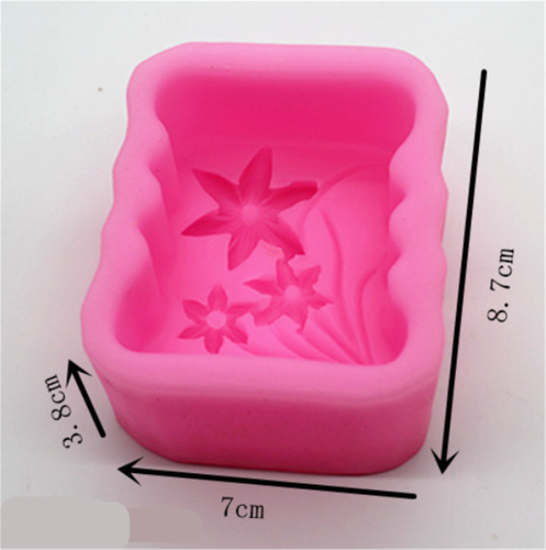 3D Daffodil Flowers Decorating Mould, Homemade Soap Making Mold Supplies for DIY Soap Toys Decorative Ornaments Art Craft