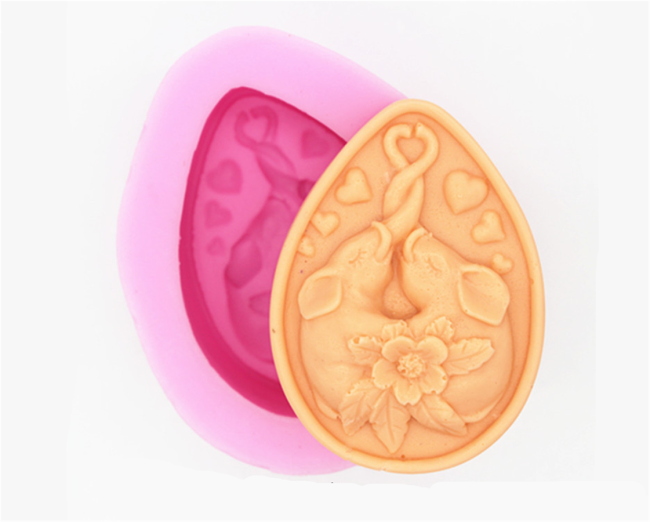 Soap Mold Handcraft DIY Candle Resin Mould for Handmade Soap Elephant
