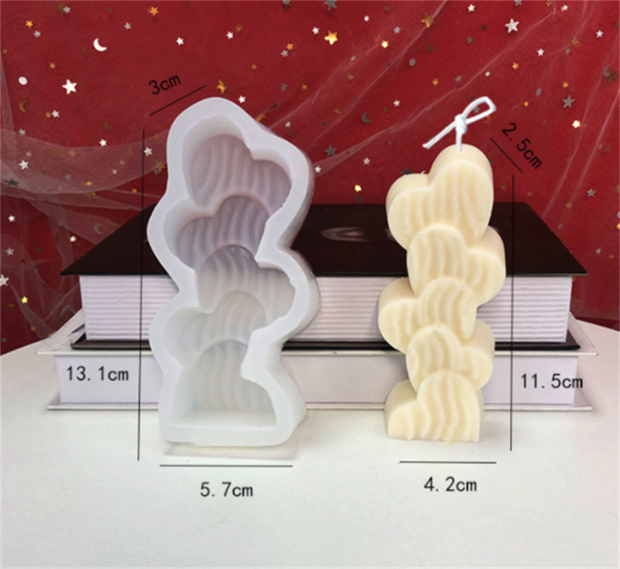 3D cactus handmade soap aromatherapy silicone mold candy chocolate cake mold DIY crafts clay home decoration