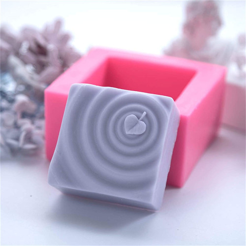 Silicone Molds Leaf, Water Wave Shape Craft Art Silicone Soap Mold, Water Lines Craft Molds DIY Handmade Soap Molds - Best Handmade soap for Gifts