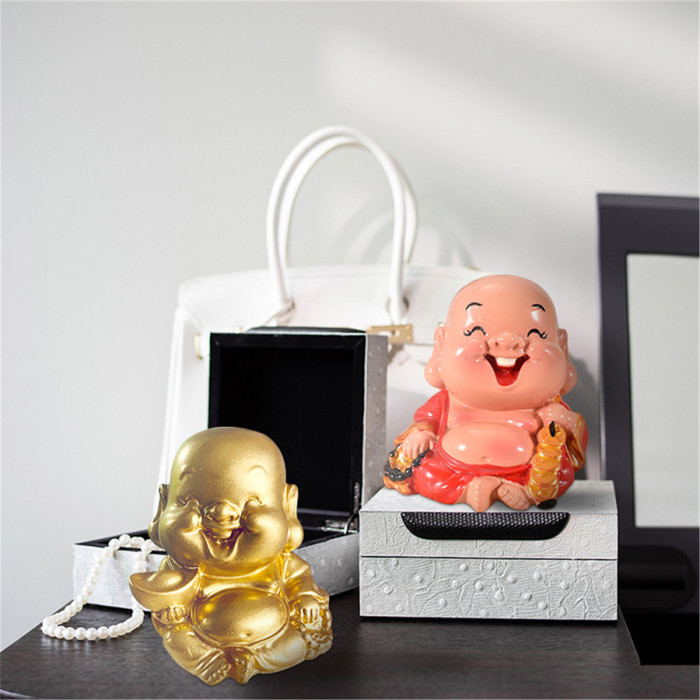 3D Buddha Statue Candle Mold Silicone Resin Epoxy Mold Soap Making Mould Cake Chocolate Decorating DIY Tools