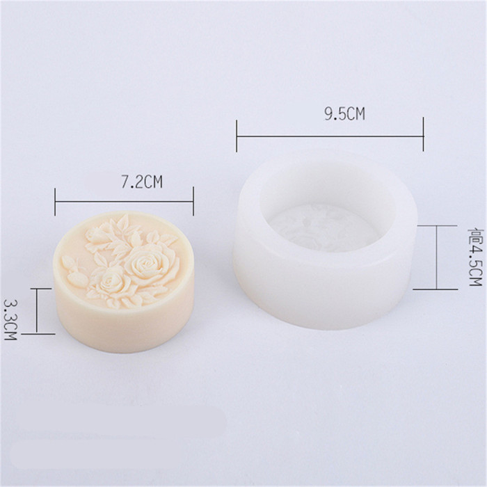 Flowers Mould  Craft Art Silicone Soap Mold Craft Molds DIY Molds