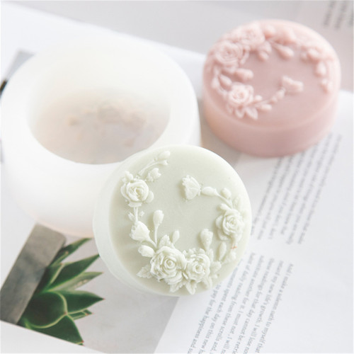 Silicone Mold for Soap Flowers Handmade Soap Mold Craft Molds Flower Soap Molds