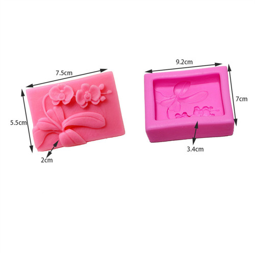 Silicone Mold for Soap Flowers Handmade Soap Mold Craft Molds Flower Soap Molds