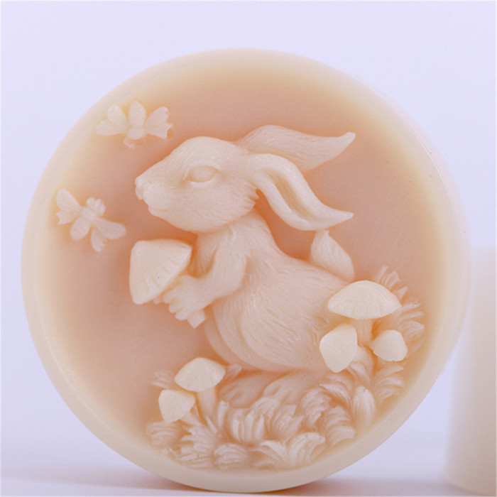 Rabbit Craft Soap Molds Silicone Candle Molds Soap Making Molds Resin Wax Mould