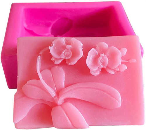 Silicone Mold for Soap Flowers Handmade Soap Mold Craft Molds Flower Soap Molds