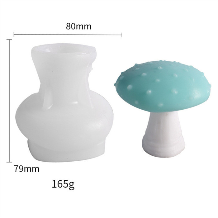 Mushroom Shaped Silicone Mould Mushroom Cake Mould Vegetable Fondant Candy Mould Round Silicone molds